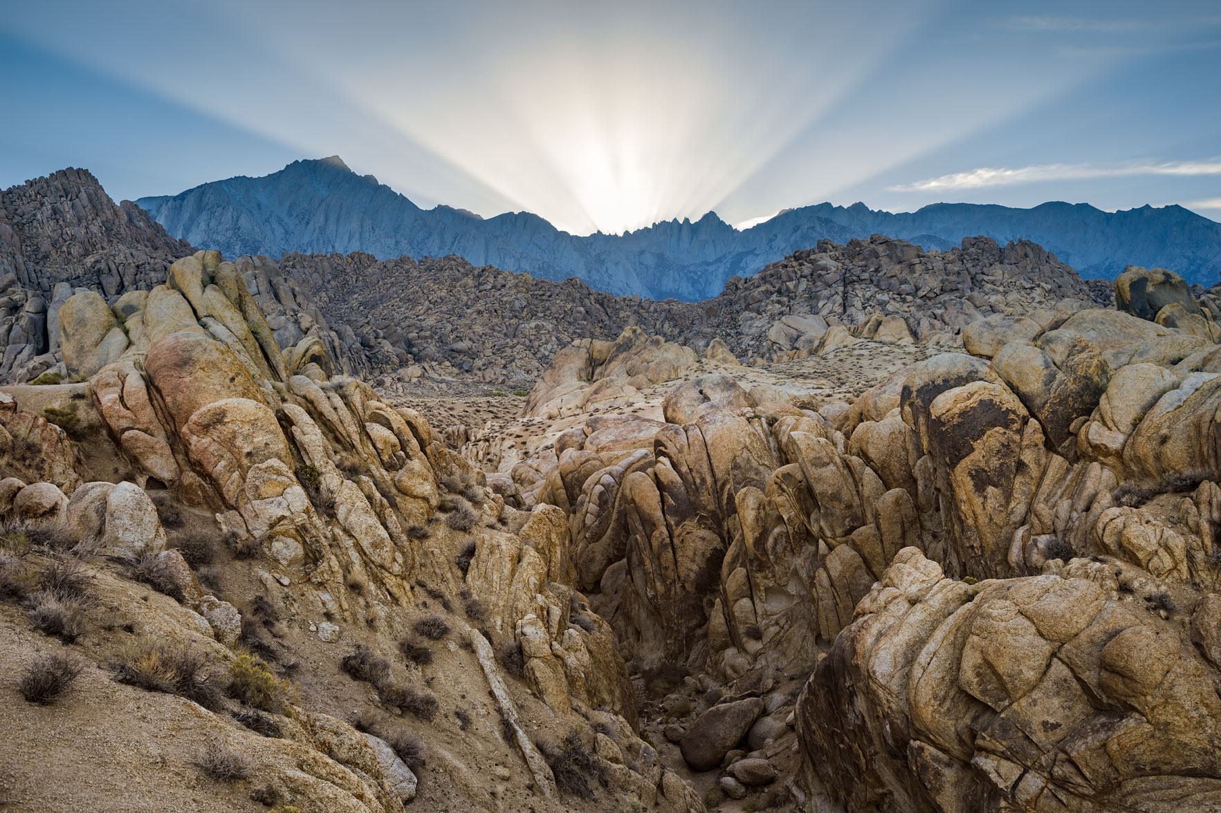 Alabama-Hills Sunset- Lone Pine