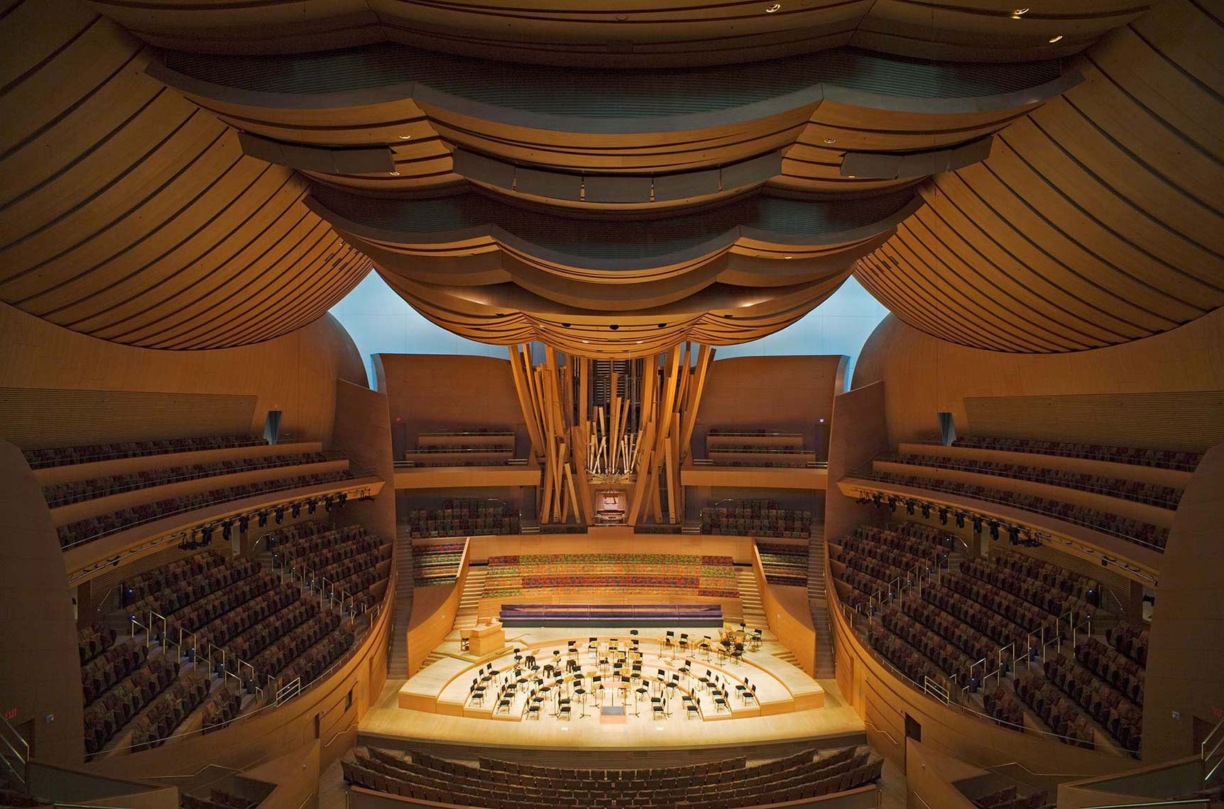 Walt Disney Concert Hall Interior